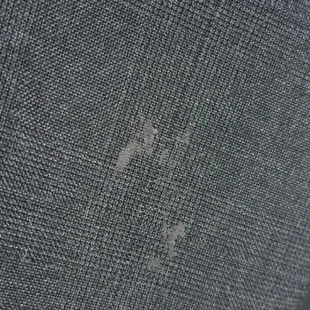Merona‎ Men's Sport Coat Blazer Two Button Gray Plaid Polyester Blend Size 44L